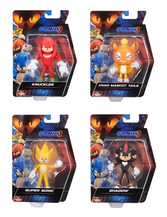 Jakks Pacific - Nintendo - Sonic 3 Movie personaggi articolati 13 cm Serie 2