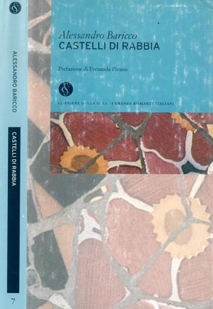 Castelli di rabbia - Alessandro Baricco - copertina