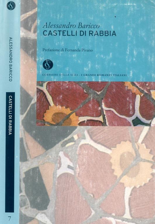Castelli di rabbia - Alessandro Baricco - copertina
