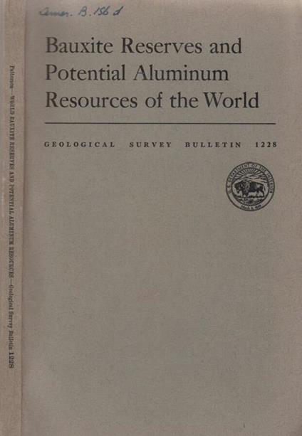 Geological Survey Bulletin 1228 - copertina