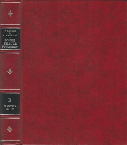 Icones selectae Fungorum - Tome II - copertina