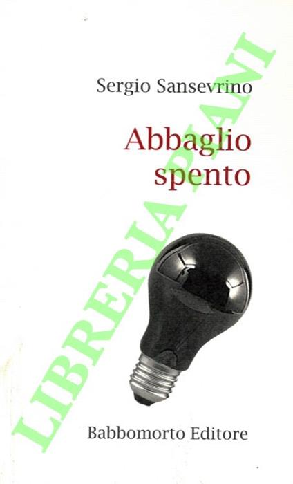 Abbaglio spento - copertina