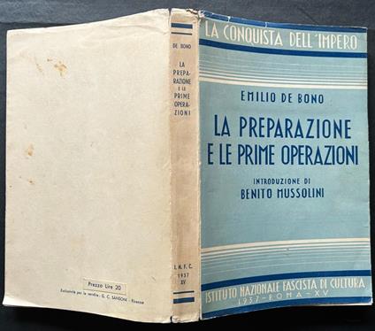 La Preparazione E Le Prime Operazioni - copertina