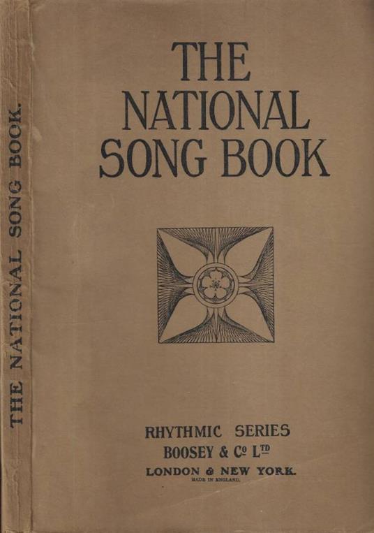 The national song book - copertina