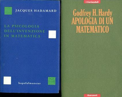 Apologia di un matematico - copertina