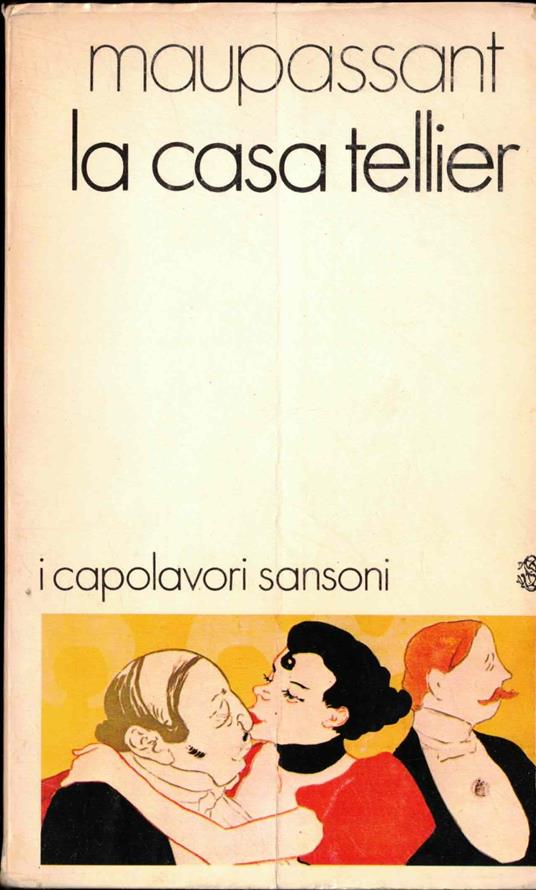 La casa Tellier - Guy de Maupassant - copertina