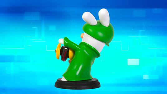 Mario Rabbid K.Battle Statua Luigi 15cm - 4