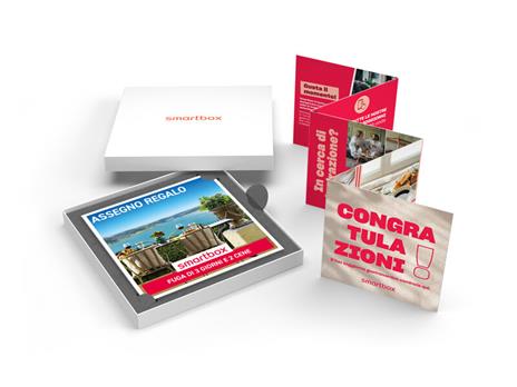SMARTBOX - Fuga di 3 giorni e 2 cene - Cofanetto regalo - 2 notti con colazione e 2 cene per 2 persone - 2
