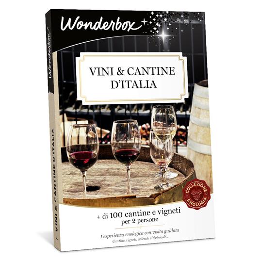 Cofanetto Vini & cantine d'Italia. Wonderbox