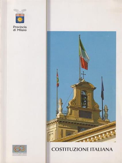 Costituzione italiana. Multilingue - copertina