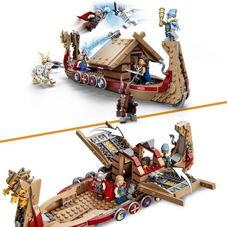 LEGO Marvel Avengers Drakkar di Thor - 6