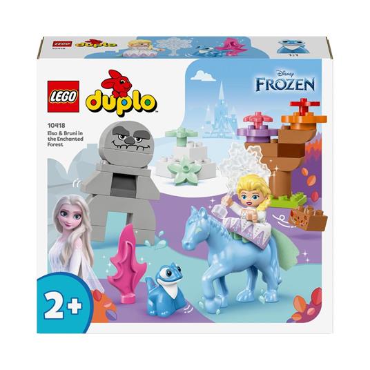 LEGO DUPLO Elsa e Bruni nella foresta incantata