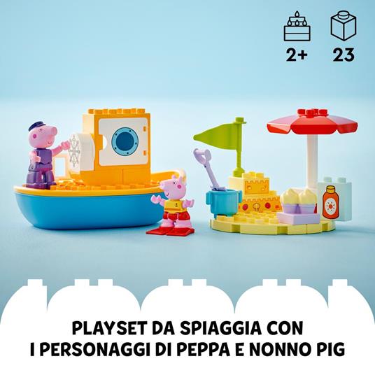 LEGO DUPLO (10432). Viaggio in Barca di Peppa Pig - 5