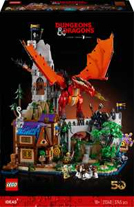 Giocattolo LEGO Ideas (21348). Dungeons & Dragons: Il racconto del Drago Rosso. Esclusiva con omaggio LEGO