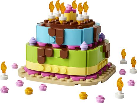 LEGO (40815). Torta della festa di compleanno - 2