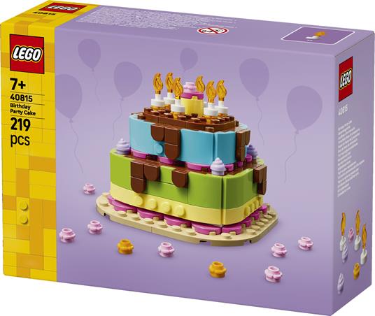 LEGO (40815). Torta della festa di compleanno - 5