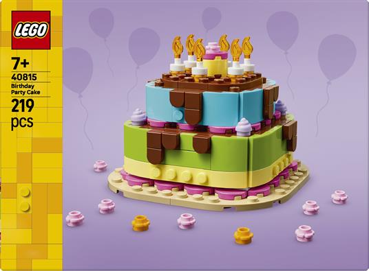 LEGO (40815). Torta della festa di compleanno - 6
