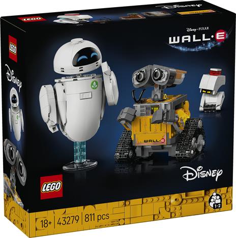 LEGO Disney Pixar (43279). Disney WALL-E e EVE - 6