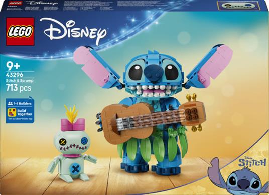 LEGO Disney (43296). Stitch e Scrump