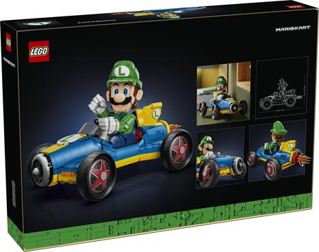 LEGO (72050). Super Mario Mario Kart: Luigi e Mach 8 - 9