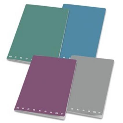 Quaderno Maxi Monocromo Dusty 38 fogli. Righe con margine, 4ª e 5ª elementare