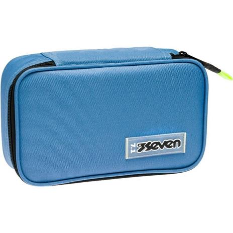 Astuccio rettangolare con zip Quick Case Seven Freethink Unisex - Azzurro 23,5 x 11 x 6 cm