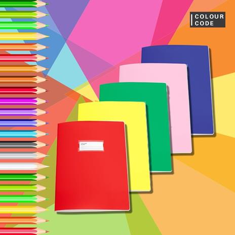 Quaderno A4 Maxi 96/100 CoverPro rigo 1R (righe medie e superiori) - 2