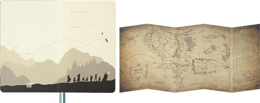 Notebook Moleskine a righe Lord od the Rings Aragorn - 3