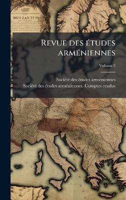 Revue des Ã(c)tudes armÃ(c)niennes - cover
