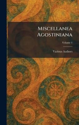 Miscellanea Agostiniana - cover