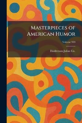 Masterpieces of American Humor - cover