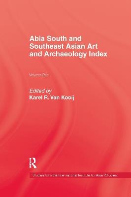 Abia South and Southeast Asian Art and Archaeology Index - cover