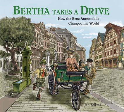 Bertha Takes a Drive - Jan Adkins - ebook
