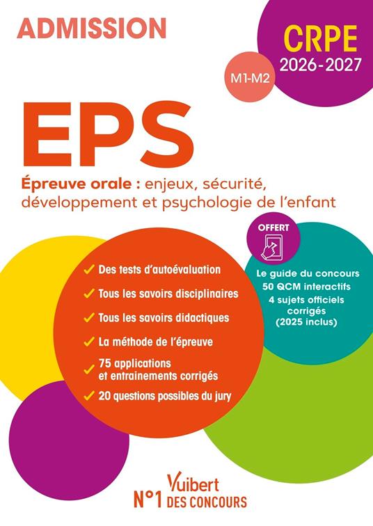 CRPE 2026-2027 - EPS - Epreuve orale d'entretien (M1-M2)