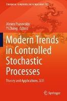 Modern Trends in Controlled Stochastic Processes:: Theory and Applications, V.III - cover