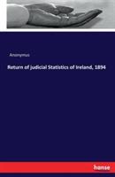 Return of judicial Statistics of Ireland, 1894 - Anonymus - cover