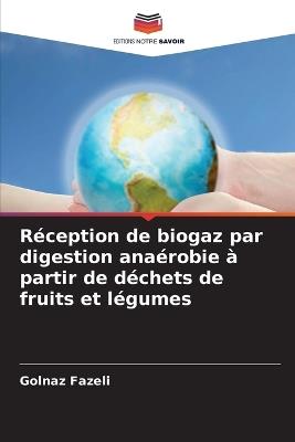 R?ception de biogaz par digestion ana?robie ? partir de d?chets de fruits et l?gumes - Golnaz Fazeli - cover
