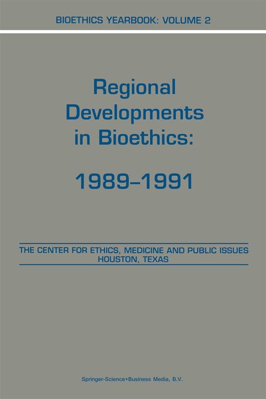 Bioethics Yearbook