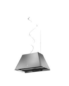 Elica PRF0165071 IKONA LIGHT IX/F/60 Cappa ad Cappa ad isola sospesa Filtrante 60 Cm. Inox