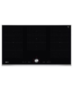Neff T59TT60N0 - Piano induzione - 90 cm - 5 zone cottura - twist pad - profili inox - nero