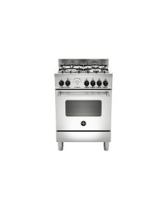 Cucina Libera Installazione - A gas - 60x60cm - Inox - Forno a gas - La Germania- AMN664GXT
