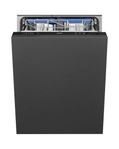 Smeg STP66339L Lavastoviglie Incasso scomparsa totale, Larghezza commerciale 60 cm, Colore Nero, 13 coperti