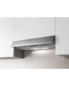 Elica PRF0154623A Estraibile GR/F/60 cappa da Incasso da 60 cm Grigio versione Filtrante SENZA FRONTALINO