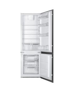 Smeg CP177FP Frigorifero Combinato da incasso Altezza 178 cm - Classe A+ - Ventilato - Cerniere a Destra