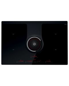 Elica PRF0120976A NIKOLATESLA HP BL/F/830x515 G5 Piano cottura induzione con cappa integrata Filtrante 83 Cm. Nero