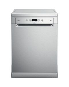 Hotpoint Ariston HFC 3C26 CW X - Lavastoviglie libera installazione - 14 coperti - Active 3D Zone Wash - Programma intensivo - Cesti Flexiload - Motore Inverter - inox - classe E