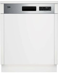 Beko BDSN26430X Lavastoviglie con Cruscotto Inox, 60 cm, 14 Coperti