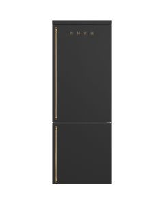 Smeg FA8005RAO Coloniale Frigorifero con congelatore a libera installazione cm 70 h 196 - lt. 461, Colore antracite