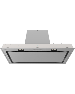Asko CBB761S - Cappa da incasso, A+, 76 cm, Edge Extraction, 4 livelli di aspirazione, illuminazione LED, acciaio antimpronta – A+