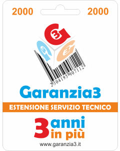 Garanzia 3 fino a 2000